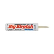 Big Stretch Sashco Almond Elastomeric Door Siding and Window Caulk 10.5 oz 10002